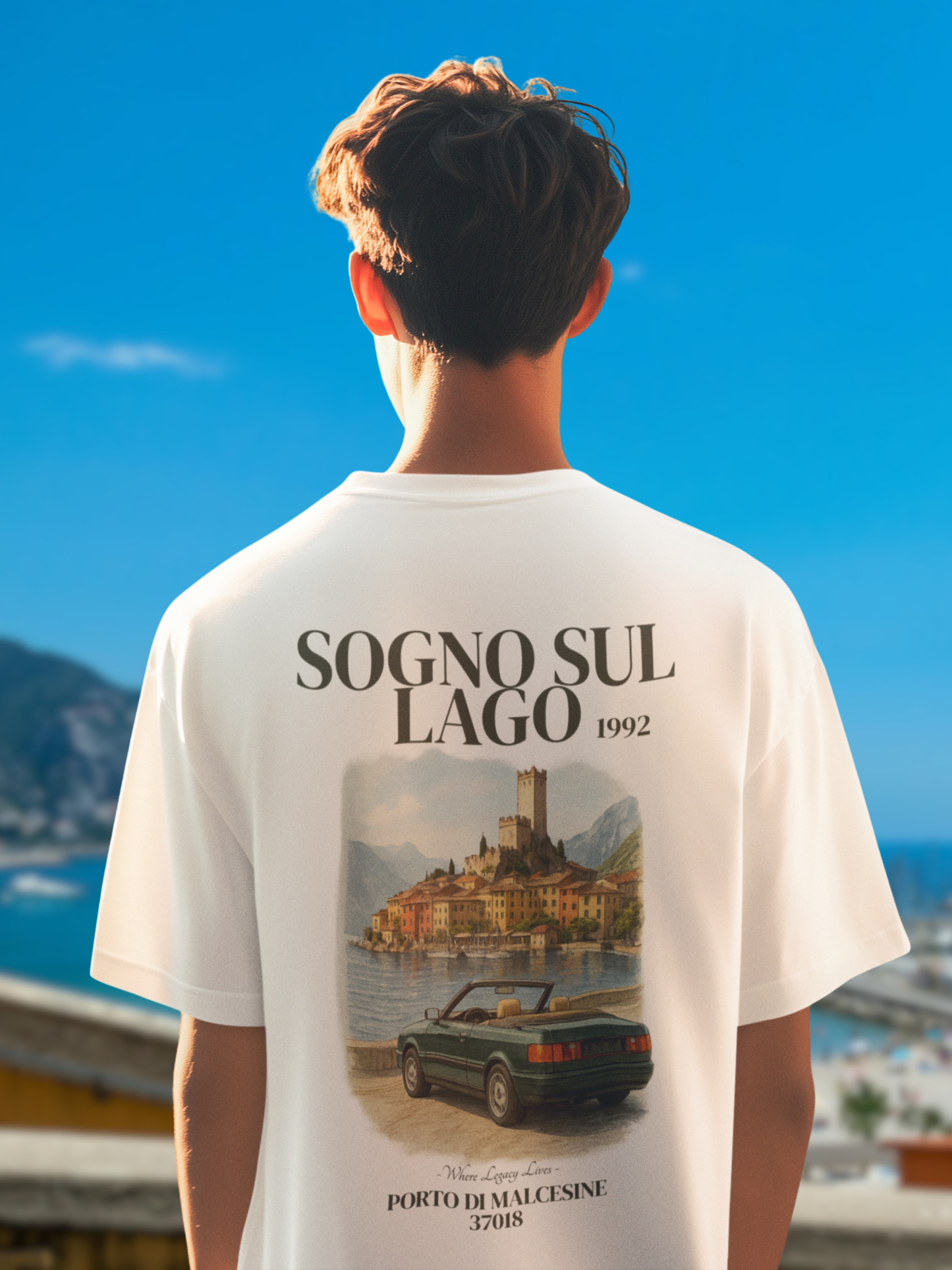 SOGNO SUL LAGO - Oversized Tee