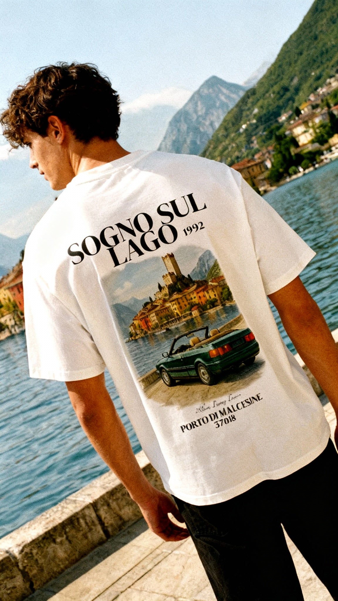 SOGNO SUL LAGO - Oversized Tee