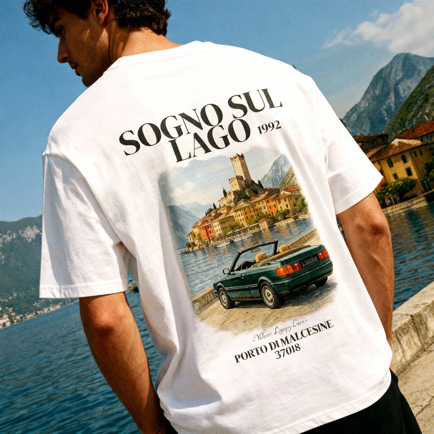 SOGNO SUL LAGO - Oversized Tee