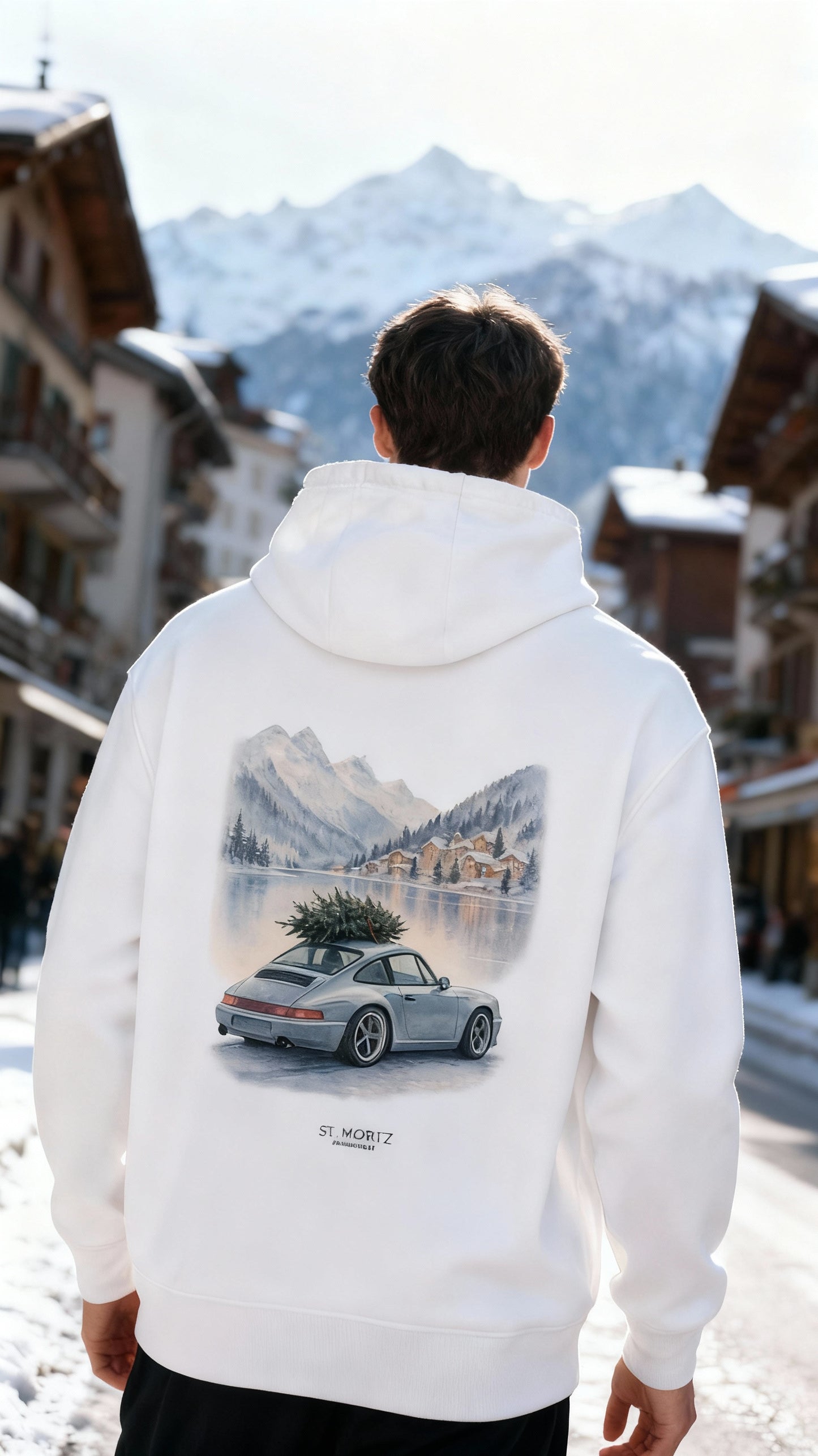 ST. MORITZ - Oversized Hoodie
